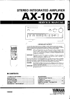 Yamaha AX-1070-Service-Manual